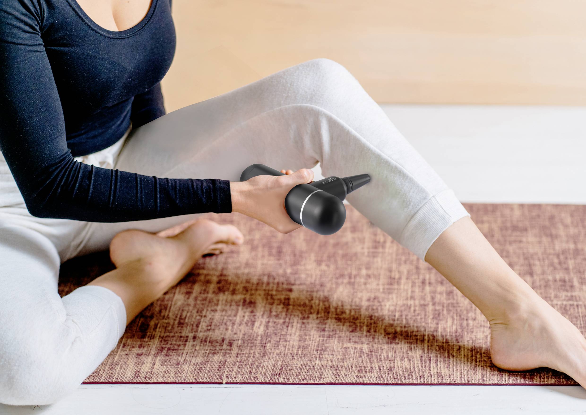 Sygonix Massagegerät 15W Schwarz