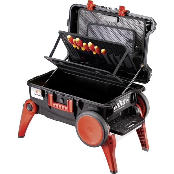 Wiha 44129 Elektriker, Handwerker, Profi, VDE Werkzeugkoffer unbestückt 1 Stück (L x B x H) 680 x 336 x 497mm Wiha 44129 Elektriker, Handwerker, Profi, VDE Werkzeugkoffer unbestückt 1 Stück (L x B x H) 680 x 336 x 497mm