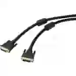 Renkforce DVI Anschlusskabel DVI-D 24+1pol. Stecker, DVI-D 24+1pol. Stecker 5.00 m Schwarz RF-46951 Renkforce DVI Anschlusskabel DVI-D 24+1pol. Stecker, DVI-D 24+1pol. Stecker 5.00 m Schwarz RF-46951