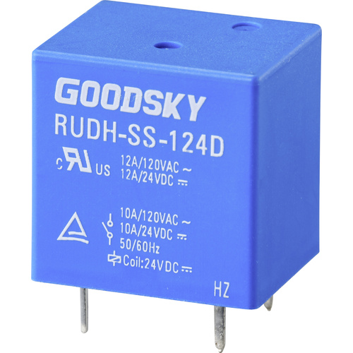 GoodSky RUDH-SS-124D Printrelais 24 V/DC 12 A 1 Wechsler Tray