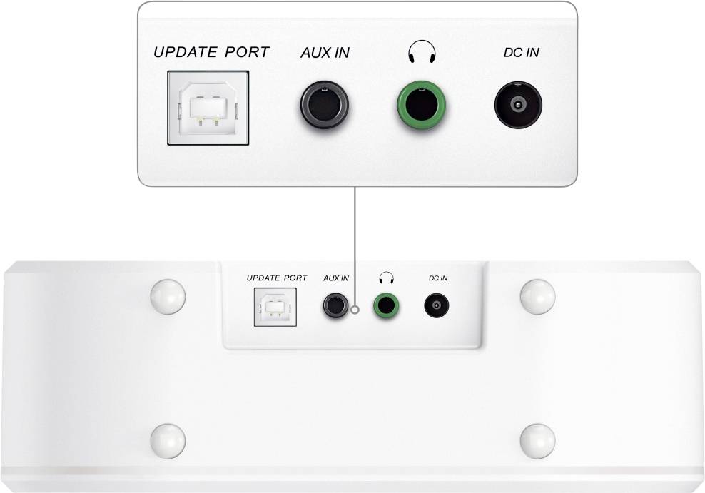 Hama DIR355SBT Internet Unterbauradio Internet, DAB+ Bluetooth®, WLAN, Internetradio Silber