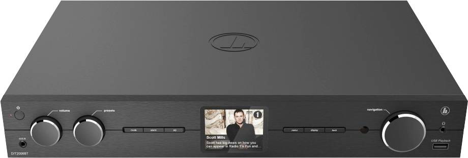 Hama DIT2006BT HiFiTuner Schwarz DAB+