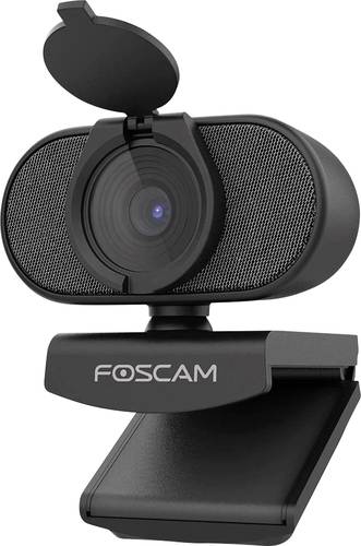 Foscam W81 4K-Webcam 3840 x 2160 Pixel Klemm-Halterung, Standfuß