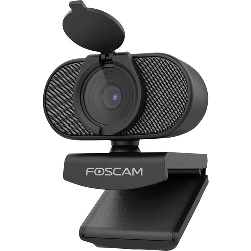 Foscam W81 4K-Webcam 3840 x 2160 Pixel Klemm-Halterung, Standfuß