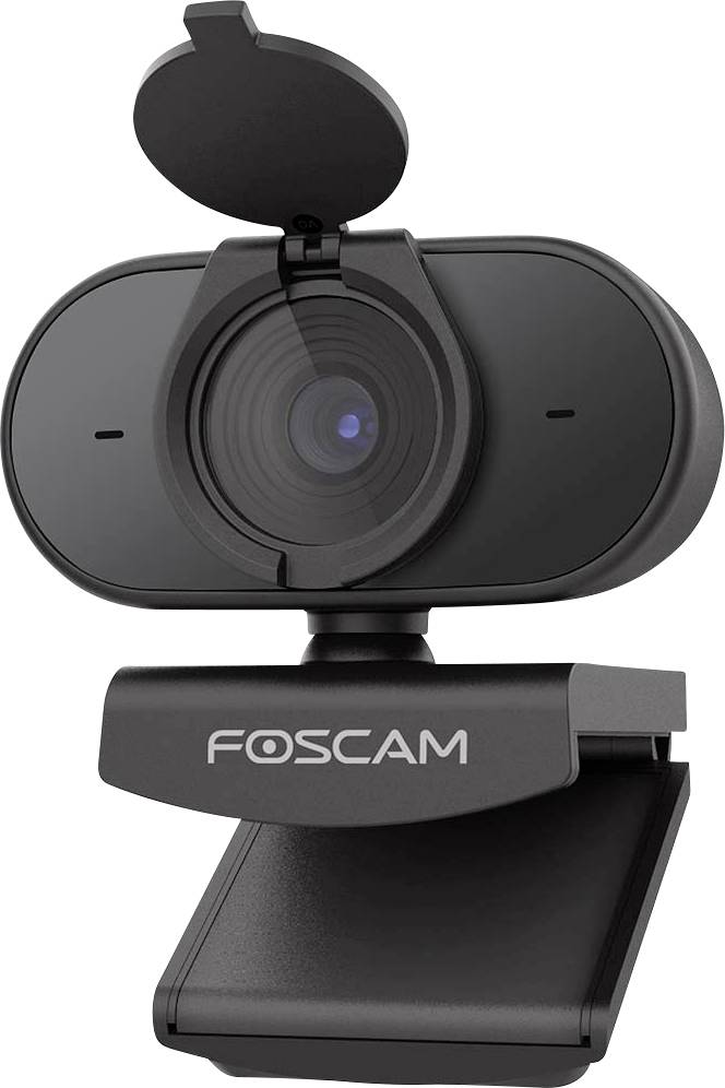 Foscam W81 4K-Webcam 3840 x 2160 Pixel Klemm-Halterung, Standfuß