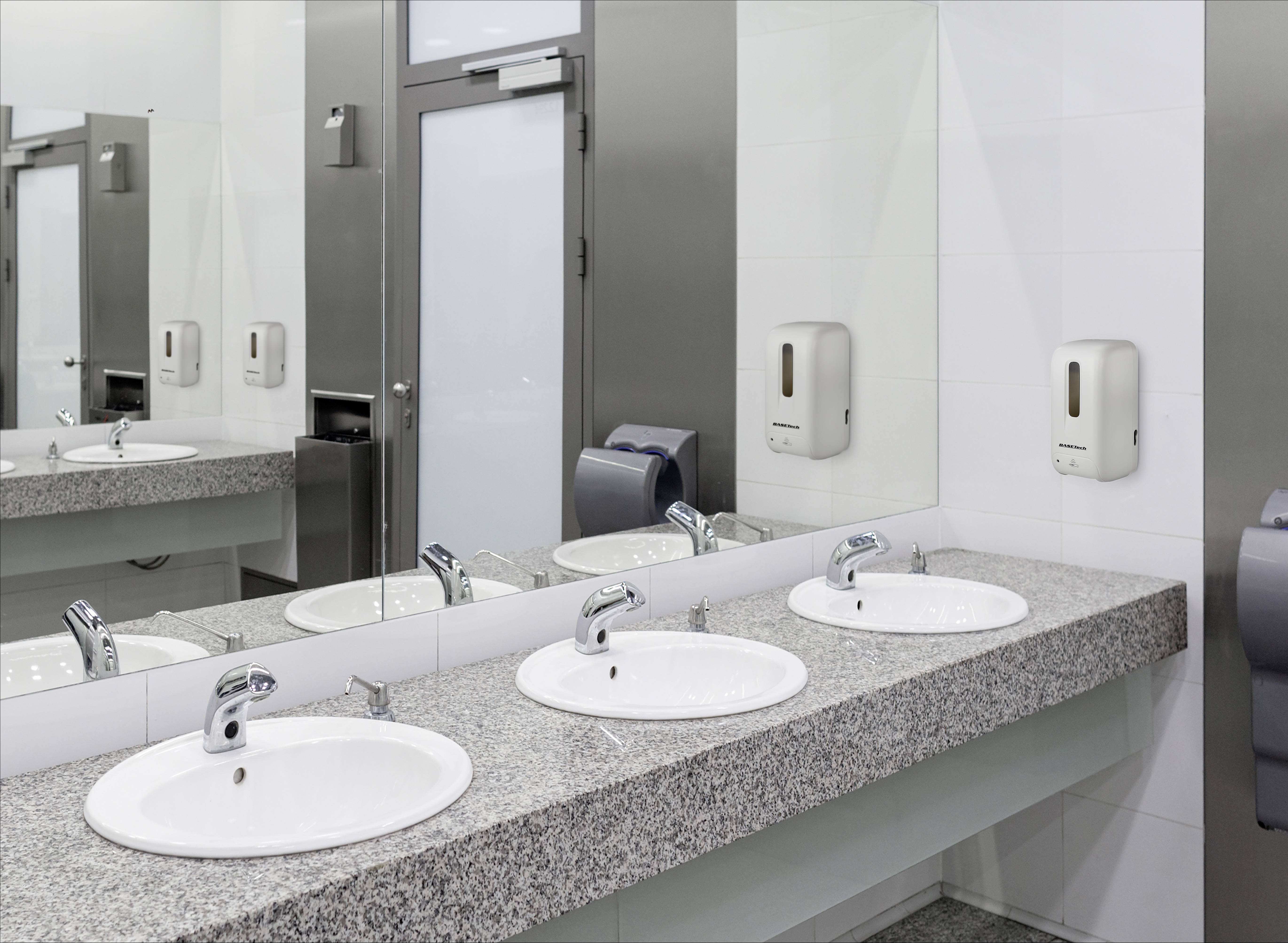 Basetech BT-2347763 automatischer Seifenspender 1000ml Weiß