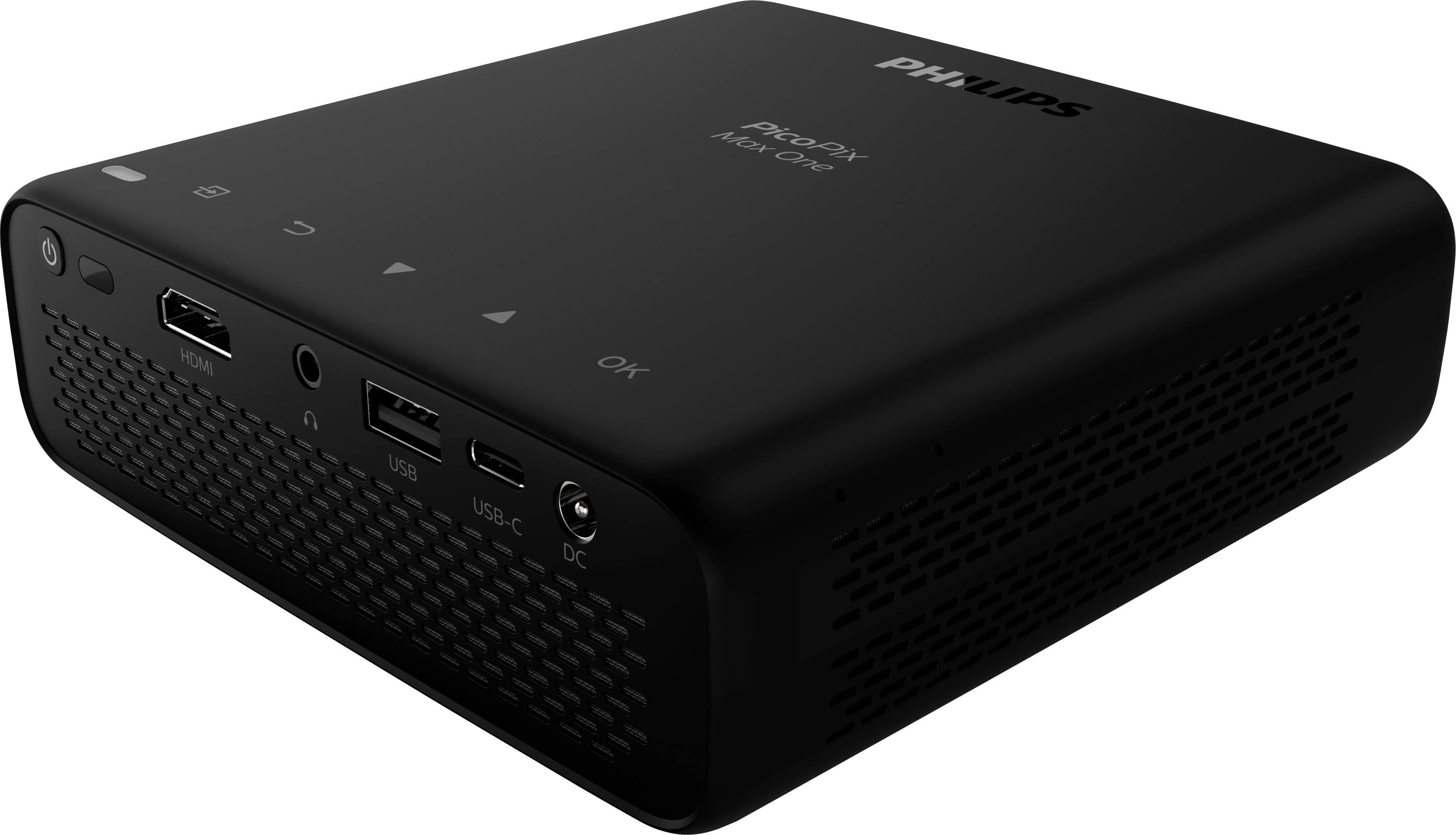 Philips Home Projector Beamer PicoPix Max One LED 450 lm 1920 x 1080 Full HD Integrierter Lautsprecher, Akkubetrieben