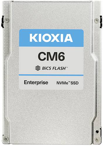 Kioxia CM6-V 800GB Interne U.2 PCIe NVMe SSD 6.35cm (2.5 Zoll) U.2 NVMe PCIe 4.0 x4, U.3 NVMe PCIe 4