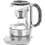 EMERIO WK-122248 Wasserkocher schnurlos, BPA-frei, mit Display Silber, Schwarz