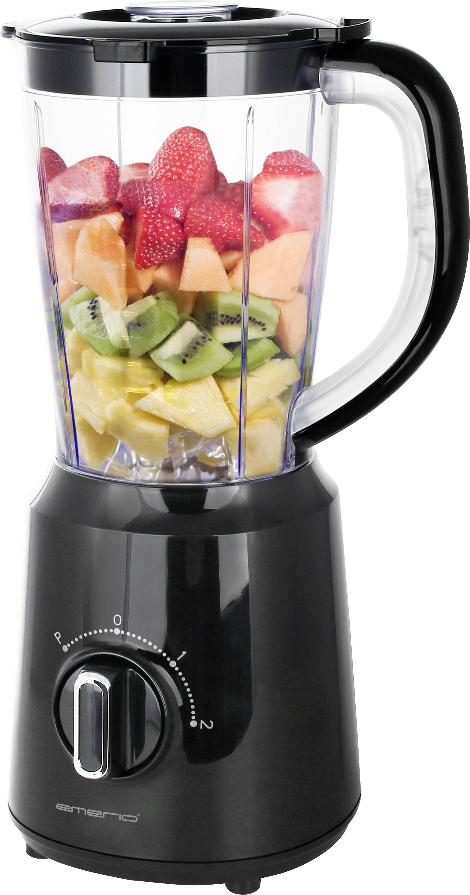 EMERIO BL-124816.1 Standmixer 500 W Schwarz