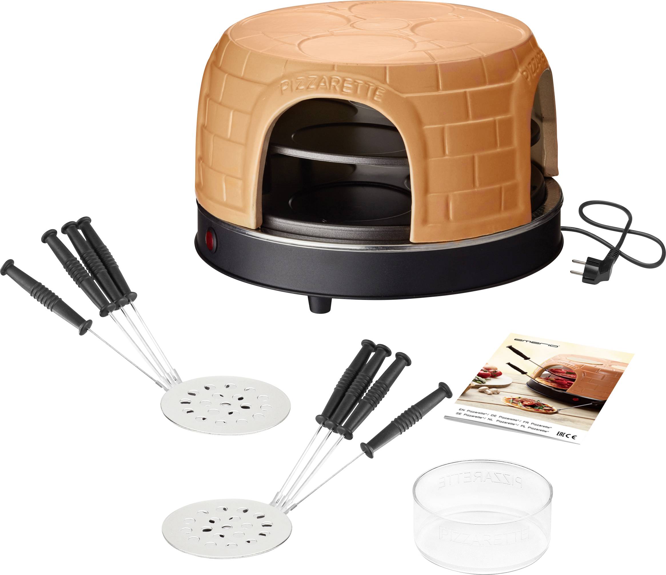 EMERIO PO-116124.1 Pizzaofen Kontrollleuchte