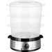 EMERIO STC-110590 Dampfgarer BPA-frei, Timerfunktion Stahl