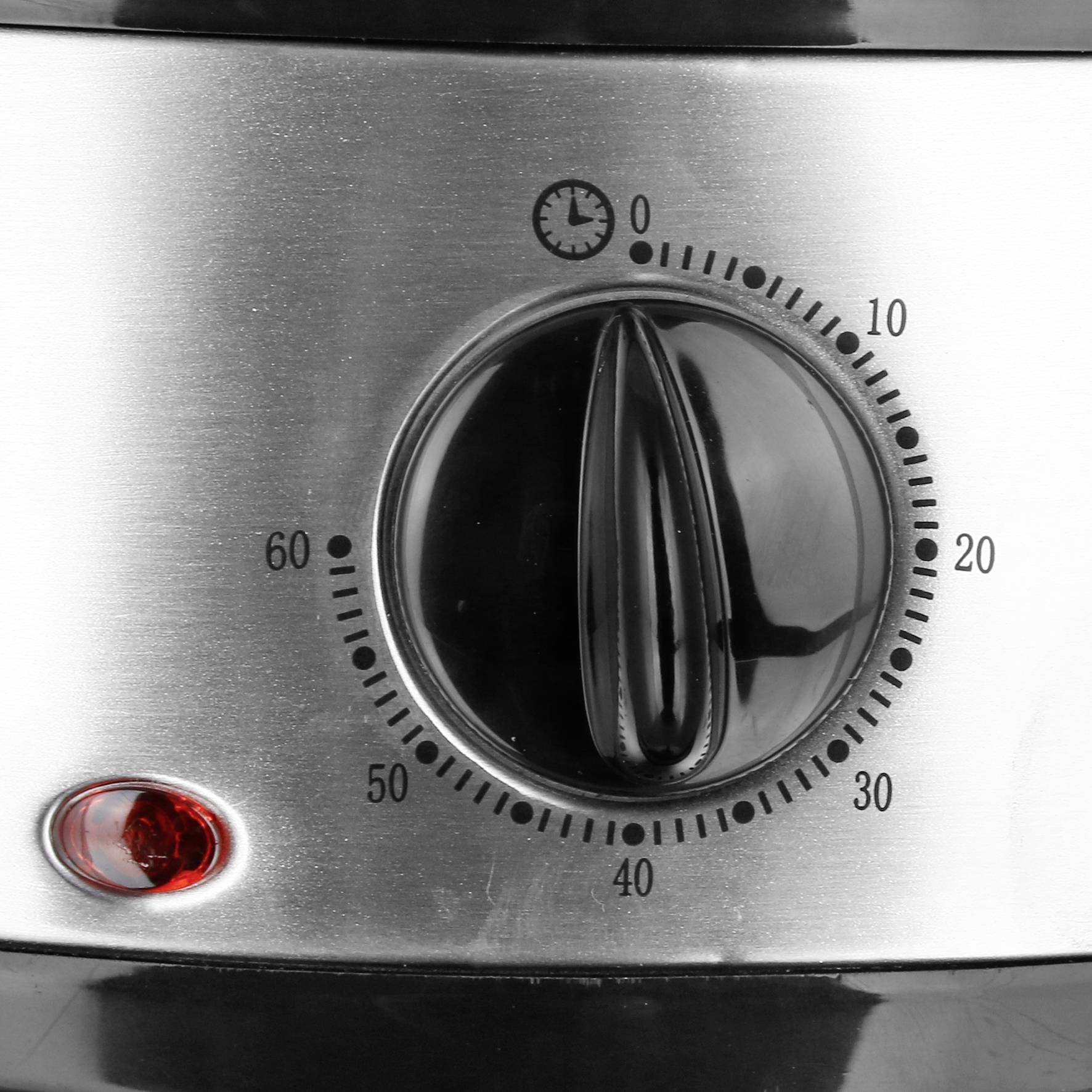 EMERIO STC-110590 Dampfgarer BPA-frei, Timerfunktion Stahl