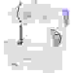 EMERIO Machine à coudre bras libre SEW-122275 blanc, lilas (métallisé)