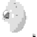 Logitech M575 Kabellos, USB Ergonomische Maus Optisch Ergonomisch, Maustasten, mit Trackball Weiß