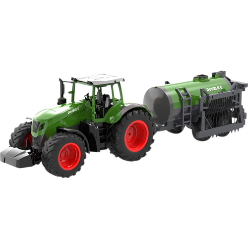 Tracteur agricole RC 1:16 avec remorque-citerne E355-003