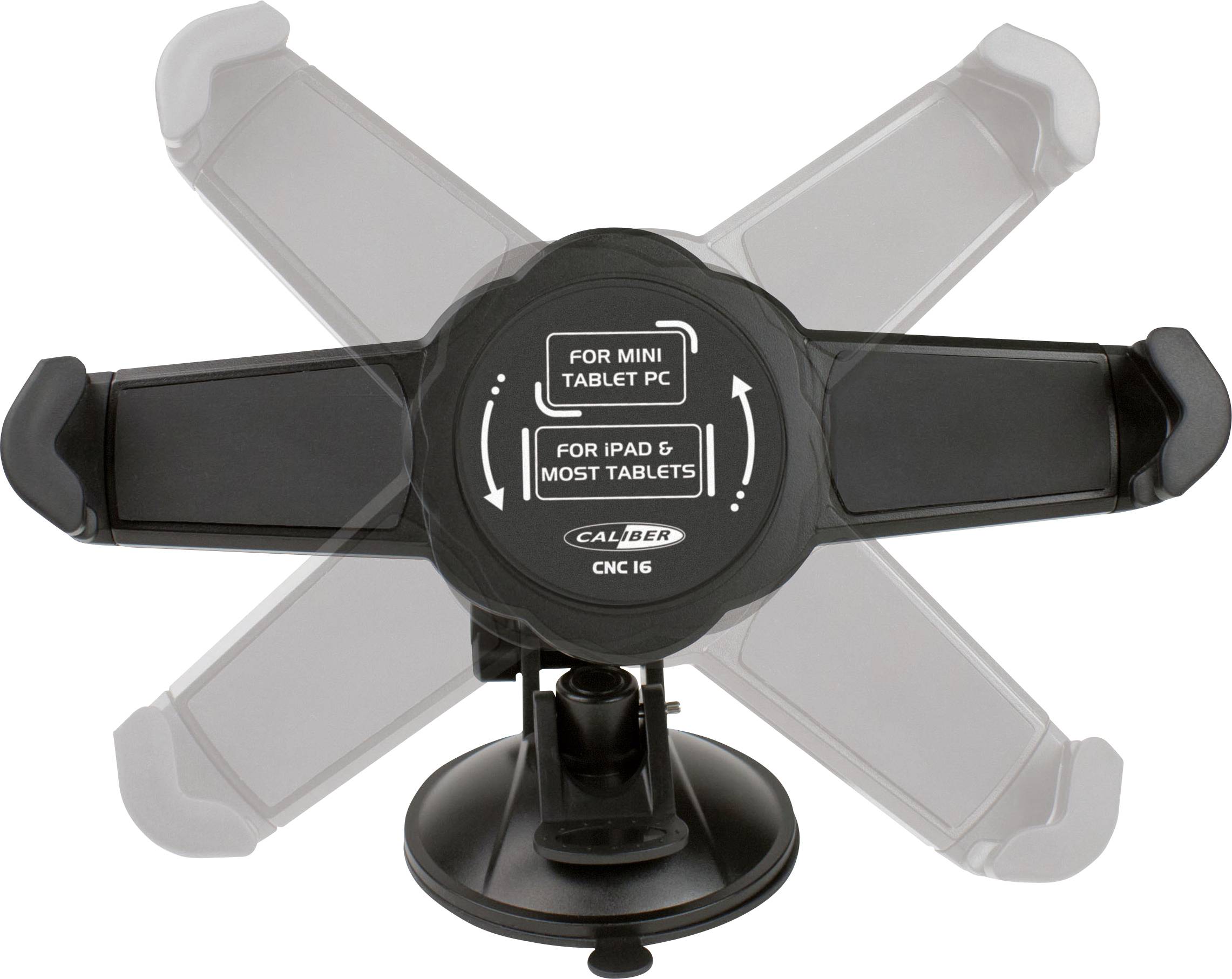 Caliber CNC16 Tablet-Halterung Universal 24,4 cm (9,6") - 35,6 cm (14")