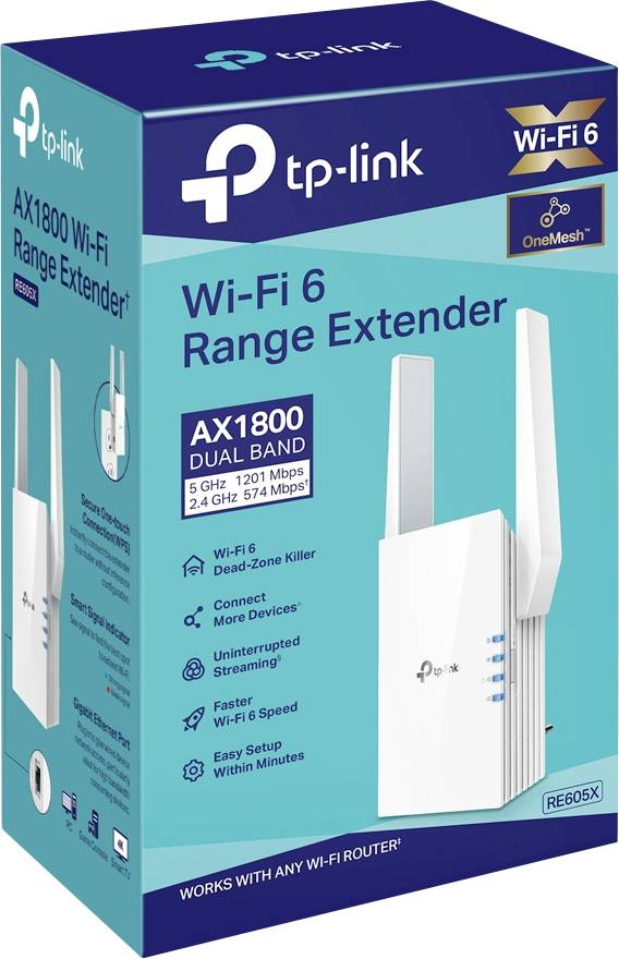 TP-LINK WLAN Repeater RE605X RE605X 1775 MBit/s