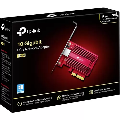 TP-LINK TX401 Netzwerkkarte 10 GBit/s PCI TP-LINK TX401 Netzwerkkarte 10 GBit/s PCI