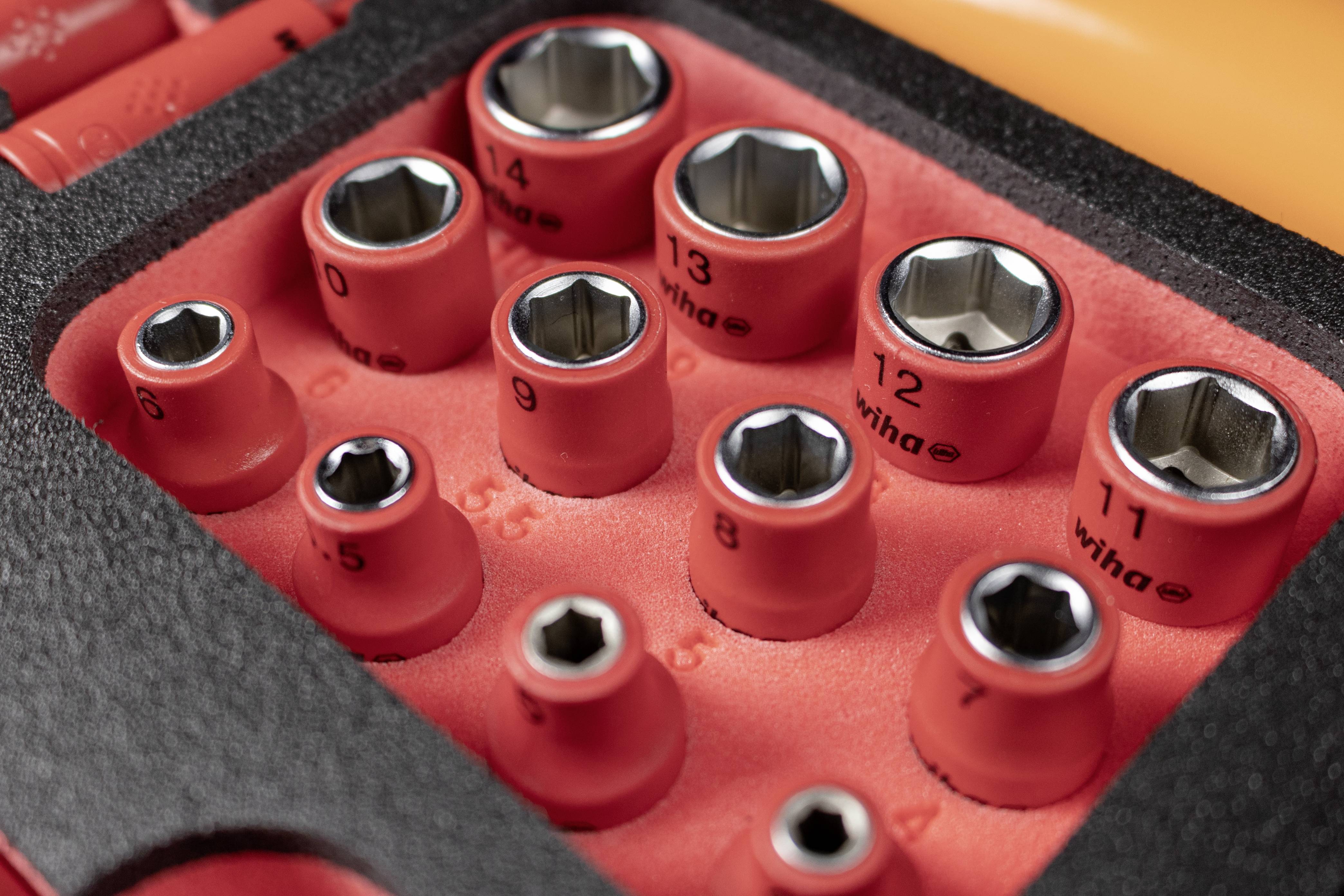 Wiha 44198 Handwerker, Profi, VDE Werkzeugkoffer bestückt 77teilig (L x B x H) 525 x 430 x 225mm