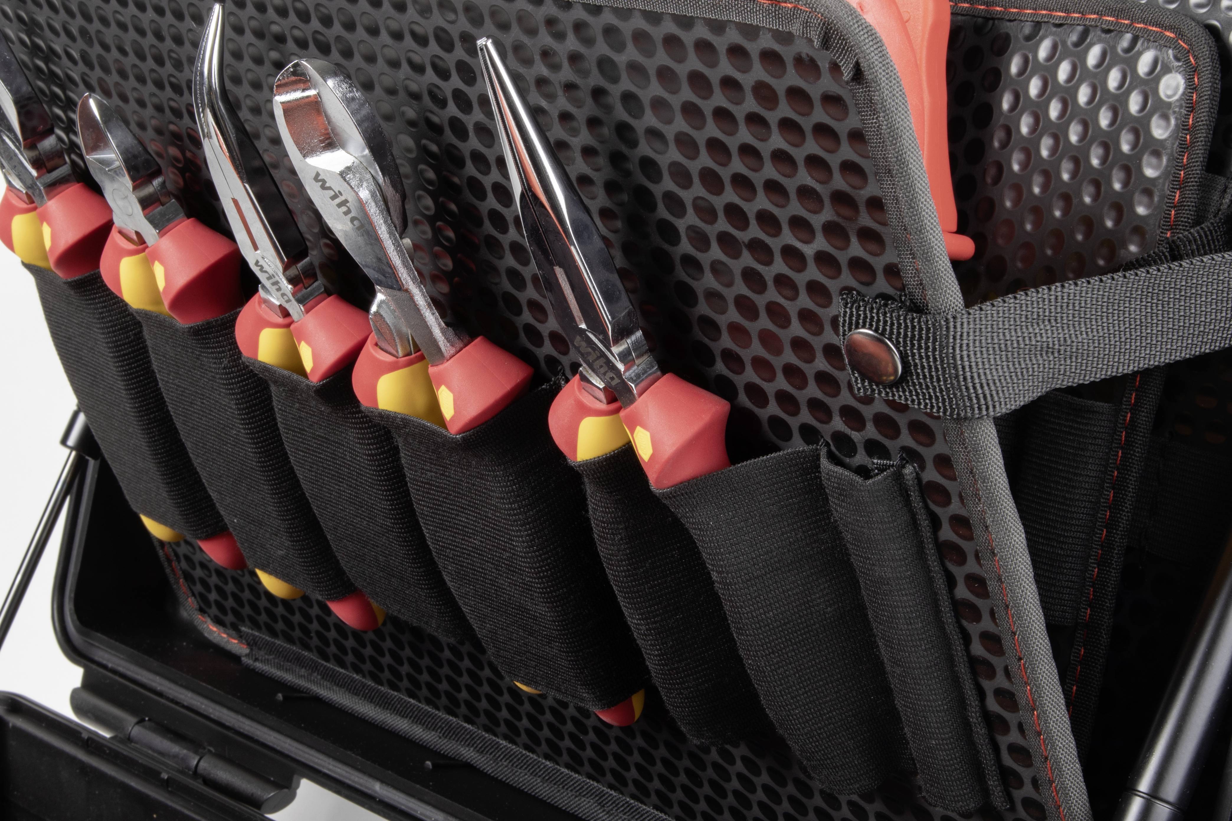 Wiha 44198 Handwerker, Profi, VDE Werkzeugkoffer bestückt 77teilig (L x B x H) 525 x 430 x 225mm