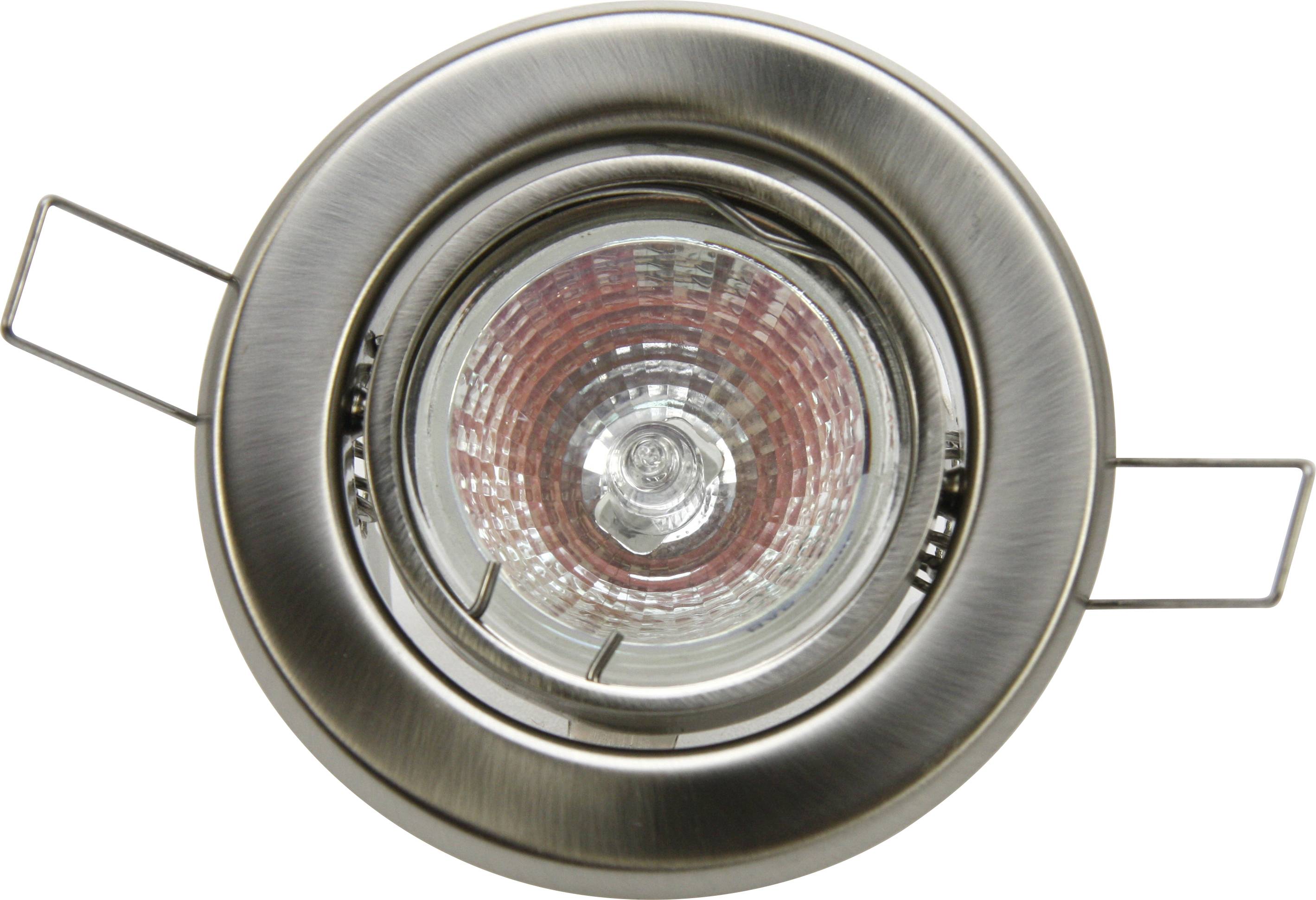 Heitronic 23552 DL6801 Einbauleuchte LED GU5.3 35W Edelstahl (gebürstet)