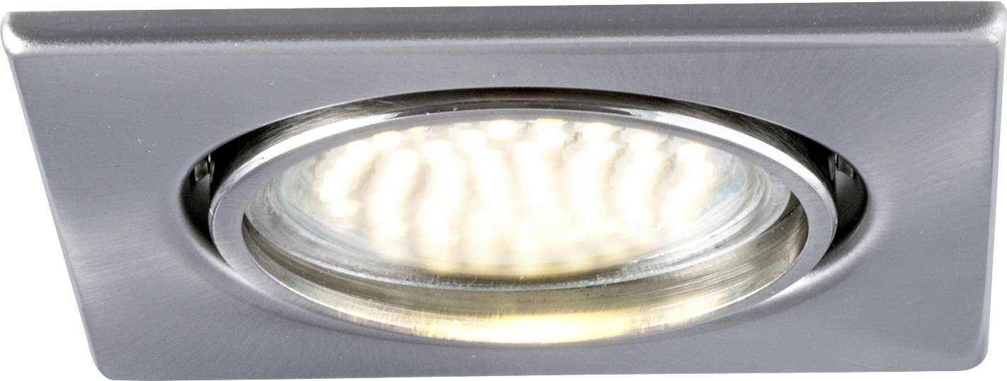 Heitronic 23554 DL6802 Einbauleuchte GU5.3 35W Edelstahl (gebürstet)