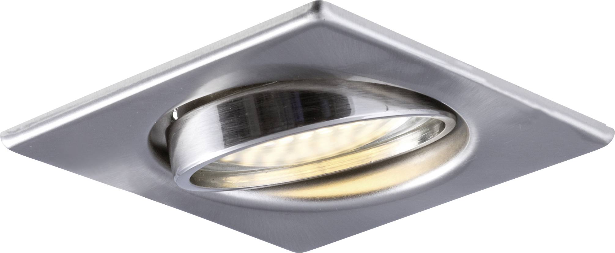 Heitronic 23554 DL6802 Einbauleuchte GU5.3 35W Edelstahl (gebürstet)