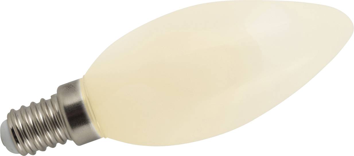 Heitronic 15027 LED EEK E (A - G) E14 Kerzenform 4W = 35W Warmweiß (Ø x L) 35mm x 98mm nicht dimmbar 1St.