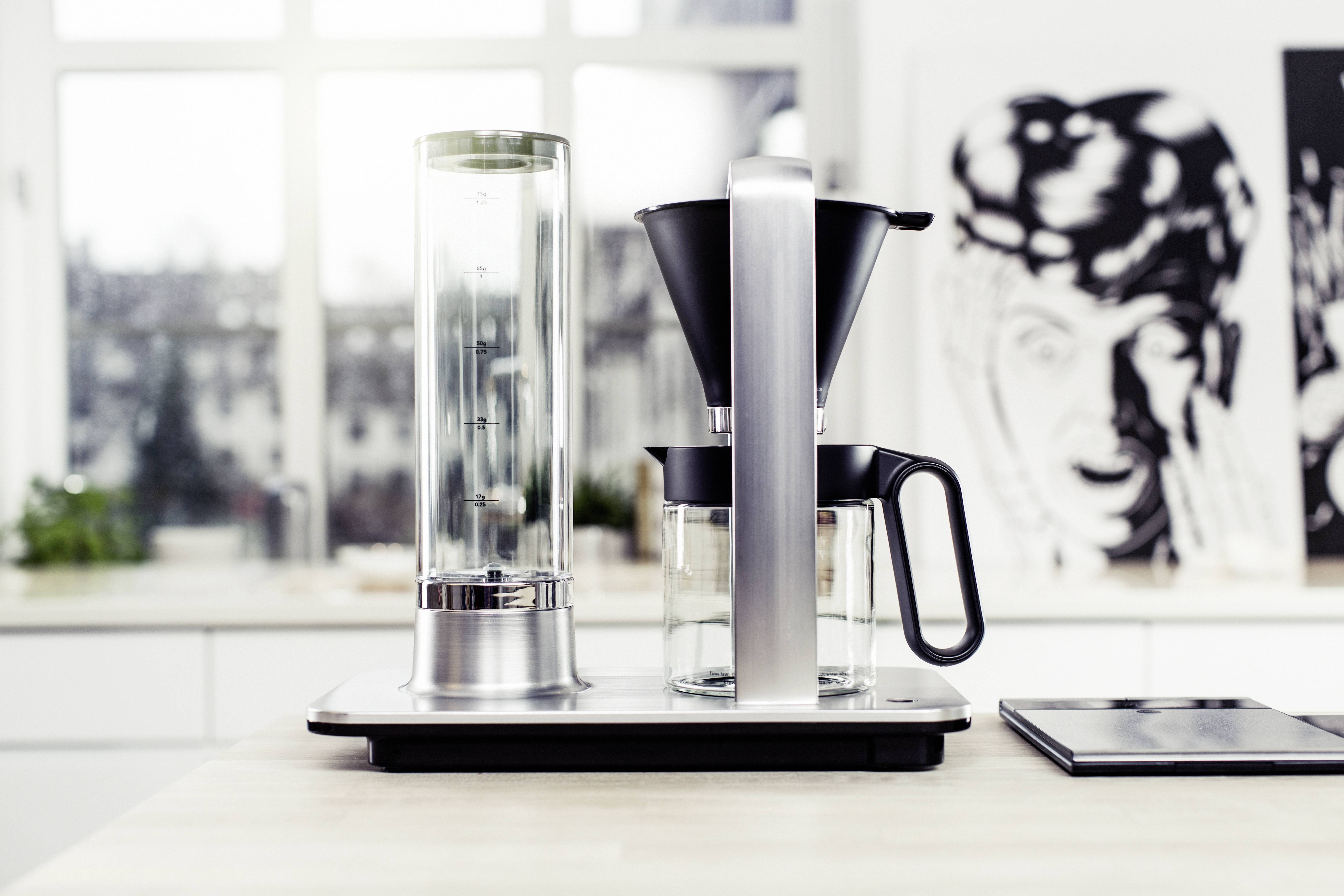 Wilfa WSP-2A Kaffeemaschine Aluminium Fassungsvermögen Tassen=12 Glaskanne