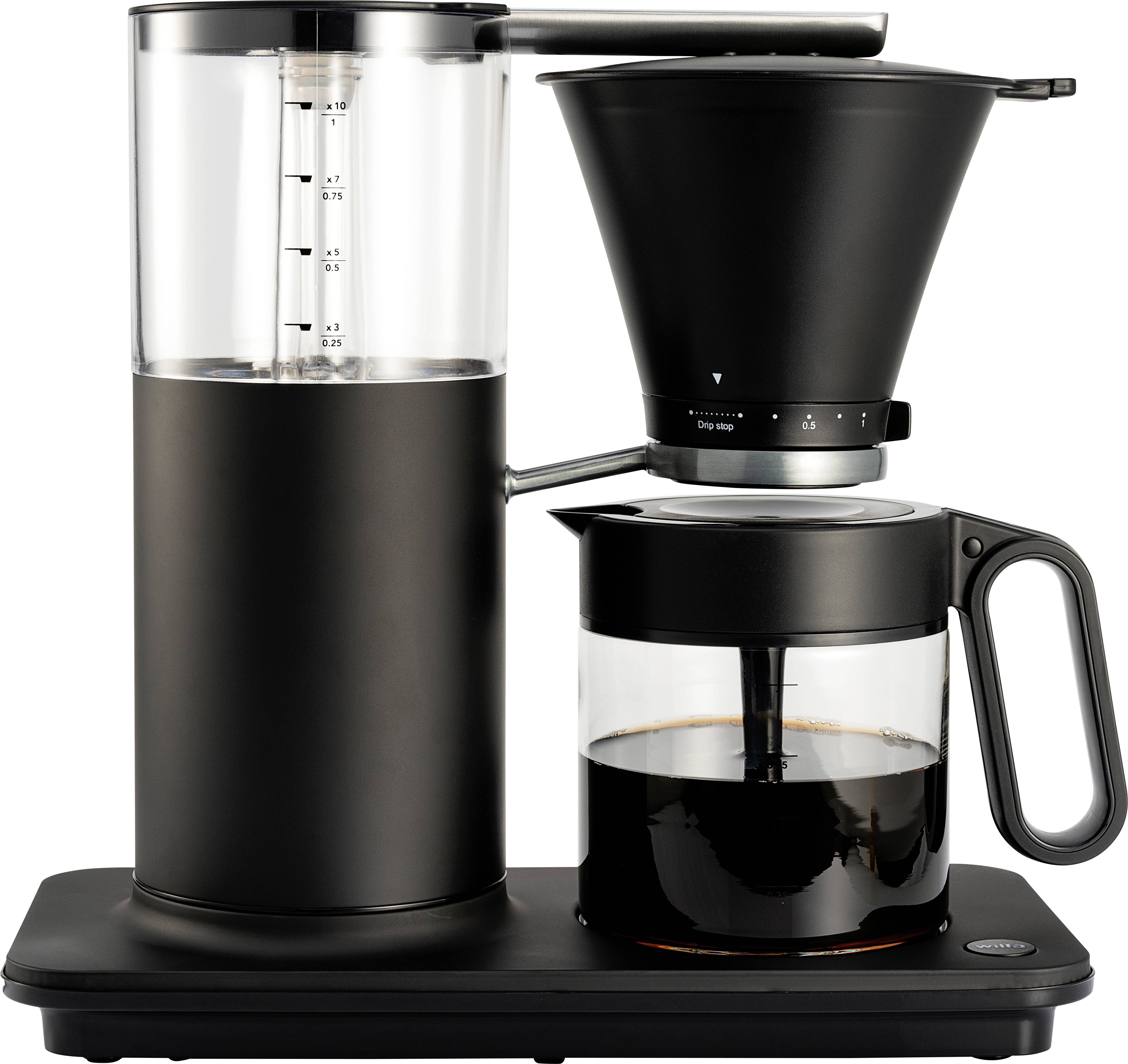 Wilfa CMC-100MB Kaffeemaschine Matt Schwarz  Fassungsvermögen Tassen=10 Glaskanne