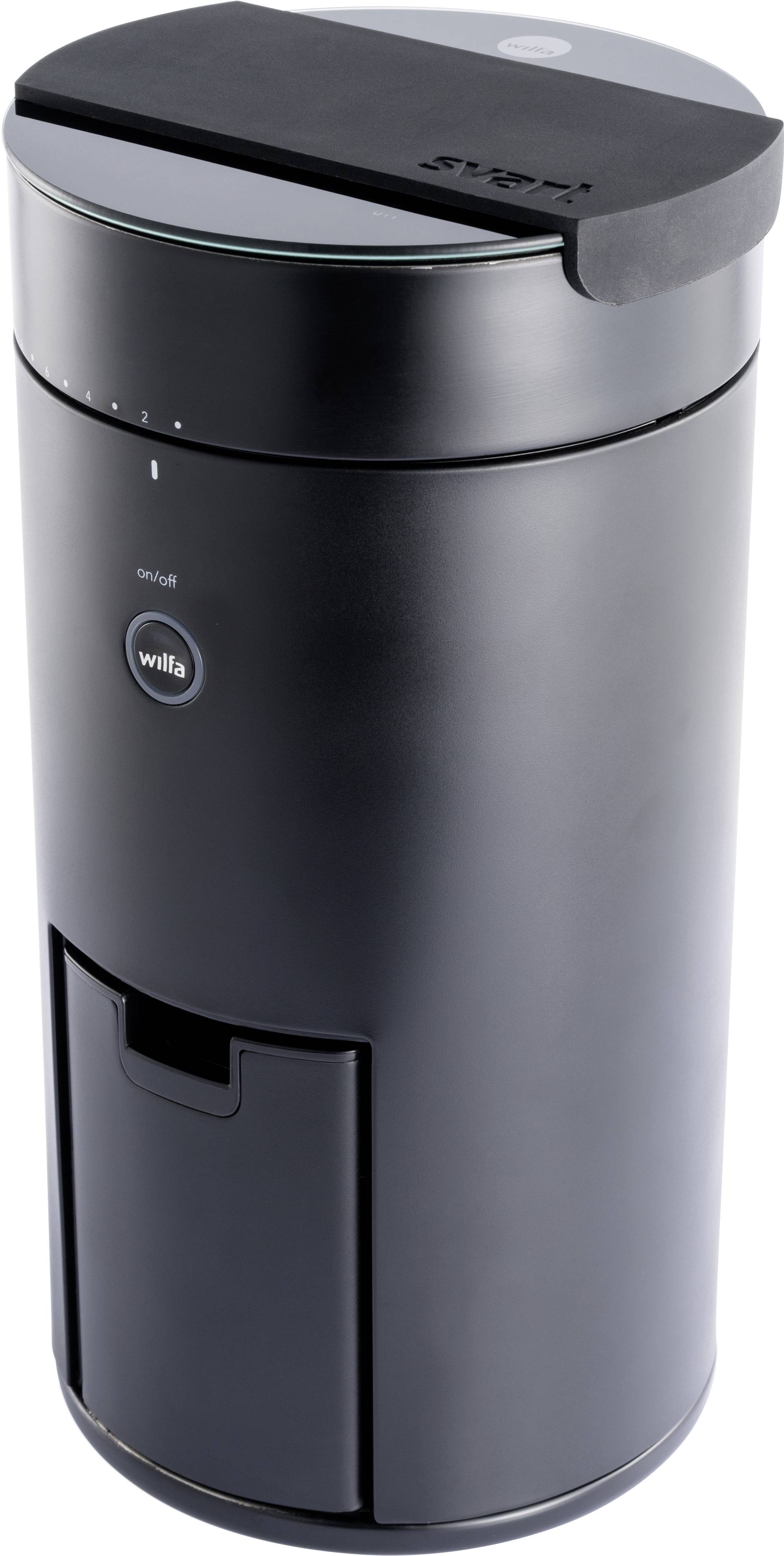 Wilfa WSFBS-100B 605776 Kaffeemühle Schwarz Edelstahl-Scheibenmahlwerk