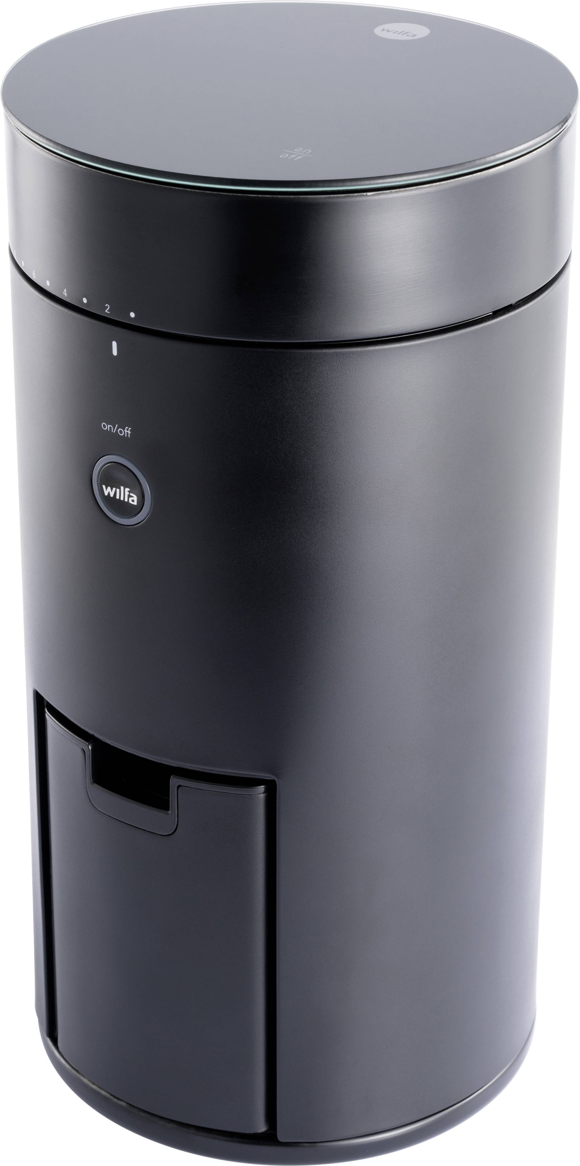 Wilfa WSFBS-100B 605776 Kaffeemühle Schwarz Edelstahl-Scheibenmahlwerk