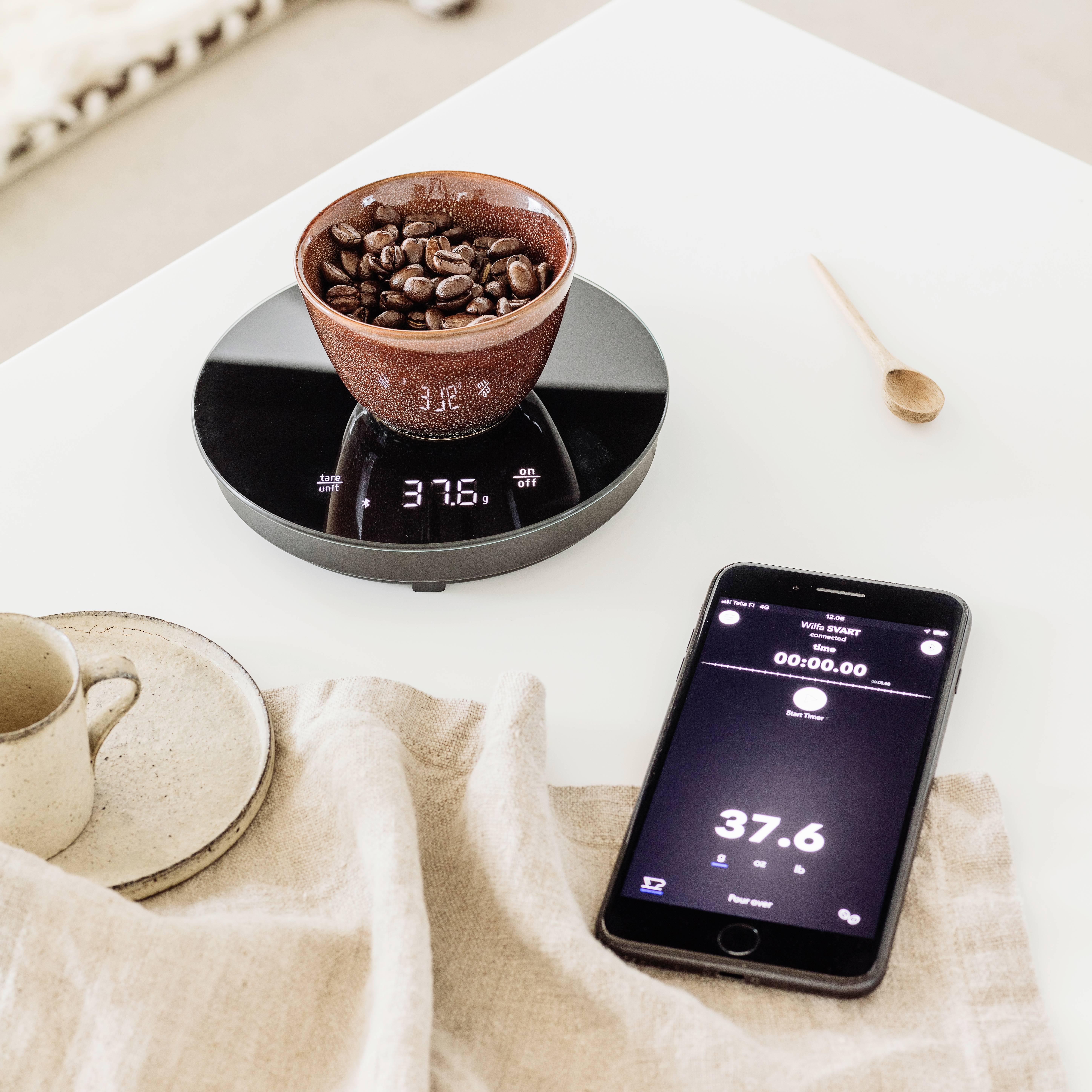 Wilfa WSFBS-100B 605776 Kaffeemühle Schwarz Edelstahl-Scheibenmahlwerk