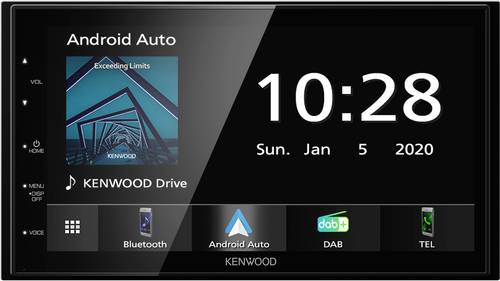 Kenwood DMX5020DABS Doppel DIN Moniceiver Anschluss für Rückfahrkamera, Bluetooth® Freisprecheinr  - Onlineshop Voelkner