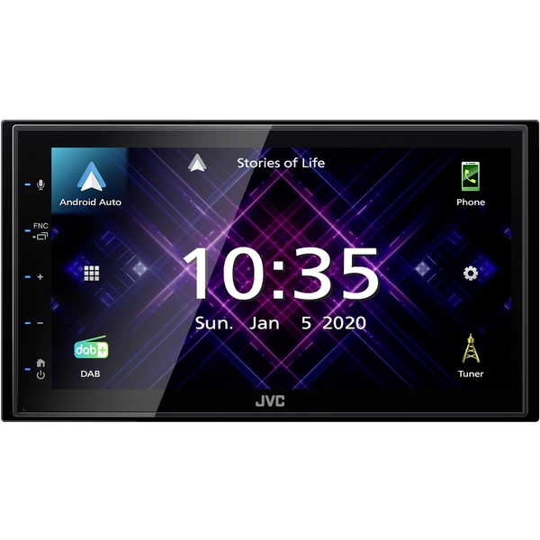 JVC KWM565DBT Doppel-DIN Moniceiver Anschluss für Rückfahrkamera, DAB+ Tuner, Bluetooth®-Freisprecheinrichtung JVC KWM565DBT Doppel-DIN Moniceiver Anschluss für Rückfahrkamera, DAB+ Tuner, Bluetooth®-Freisprecheinrichtung