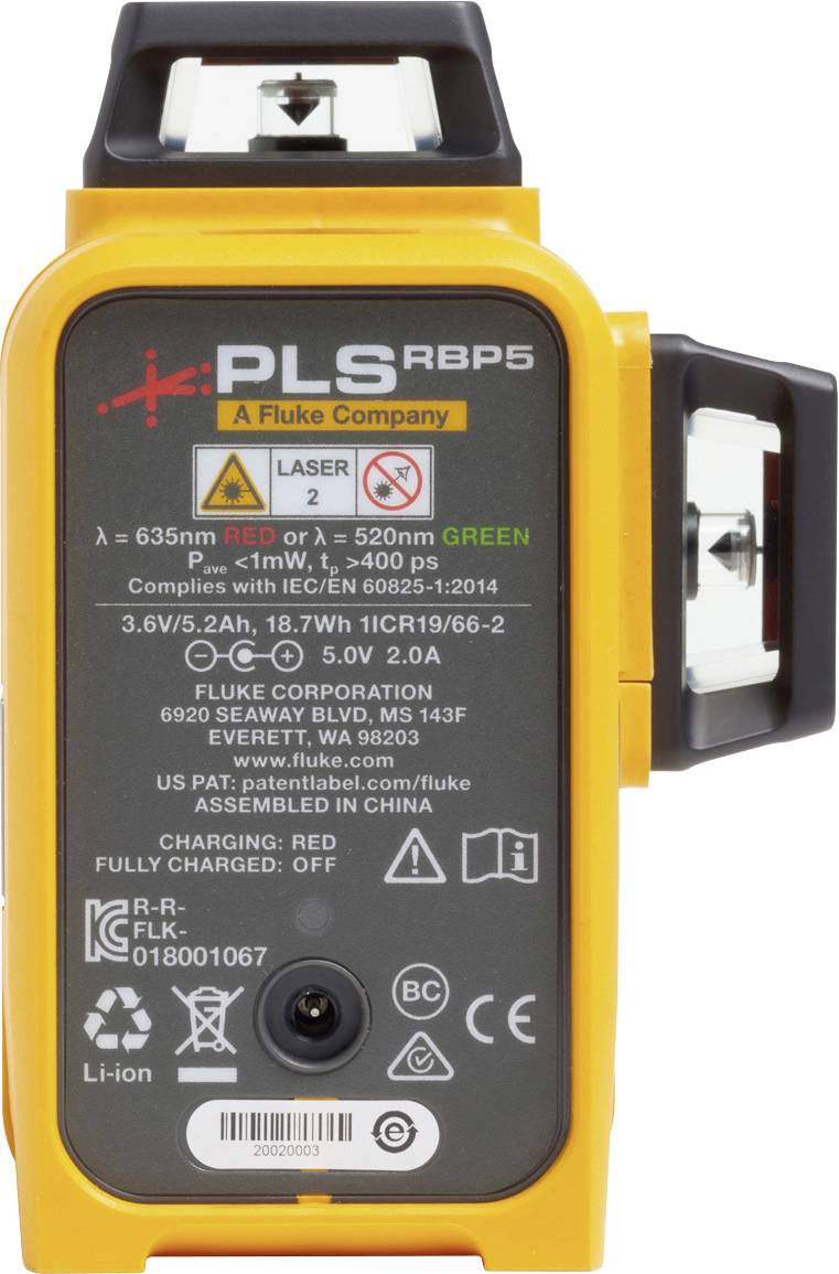 Fluke PLS 3X360R KIT Linienlaser Reichweite (max.): 50m