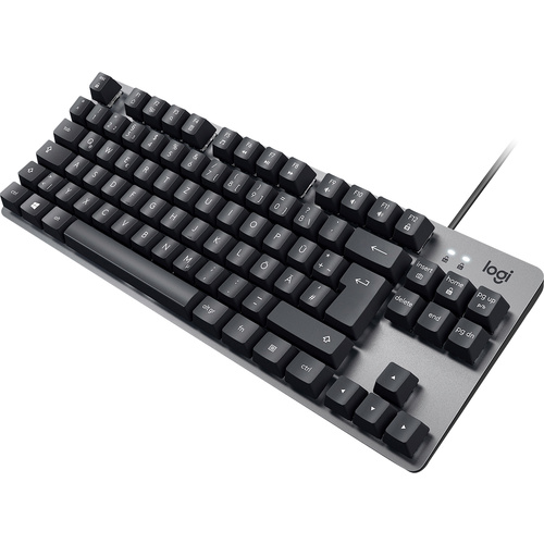 Logitech K835 TKL Kabelgebunden Gaming-Tastatur Switch: Red Deutsch, QWERTZ