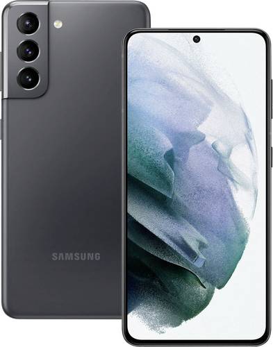 Samsung Galaxy S21 5G Dual-SIM Smartphone 128GB 6.2 Zoll (15.7 cm) Dual-SIM Android™ 11 Grau