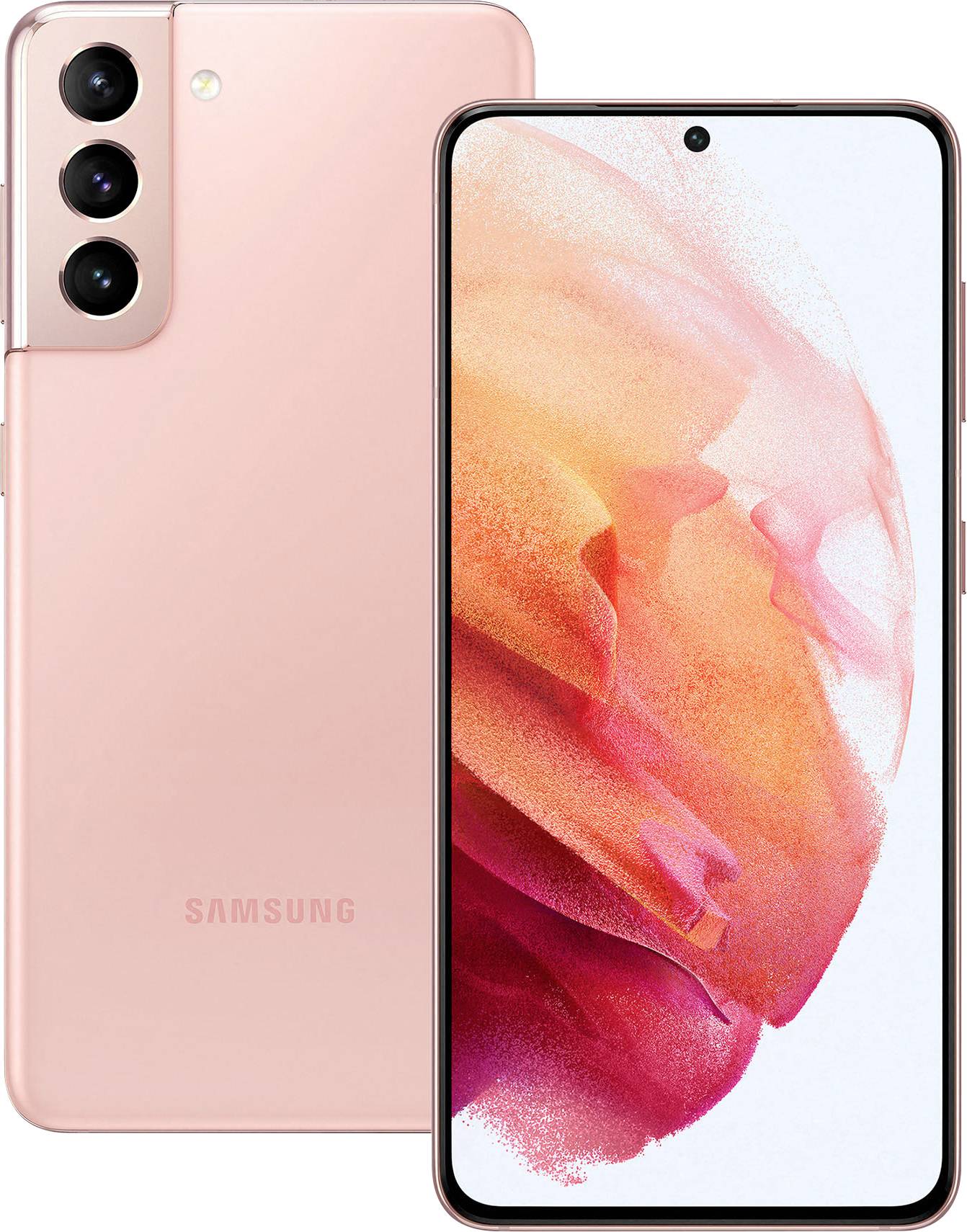 Samsung Galaxy S21 128 GB Pink 15.7 cm (6.2 Zoll) Smartphone