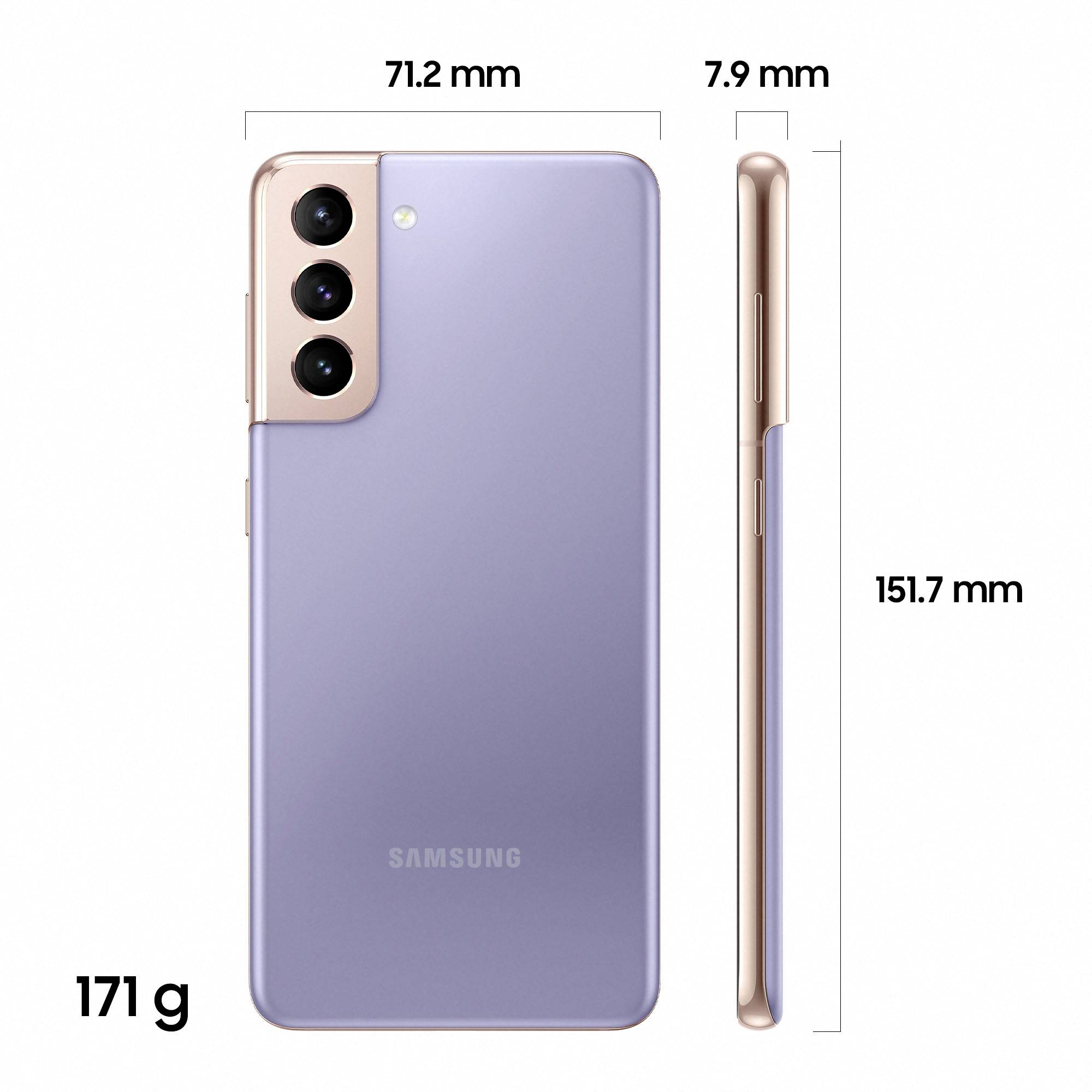 Samsung Galaxy S21 128 GB Violett 15.7 cm (6.2 Zoll) Smartphone