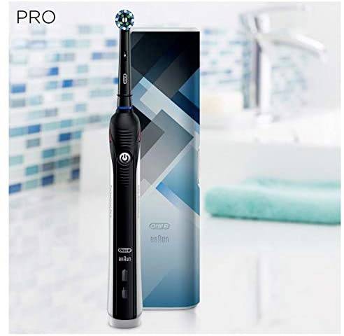 Oral-B Pro2 2500 Design Edition 2500 Elektrische Zahnbürste Rotierend/Oszilierend/Pulsieren Schwarz, Weiß