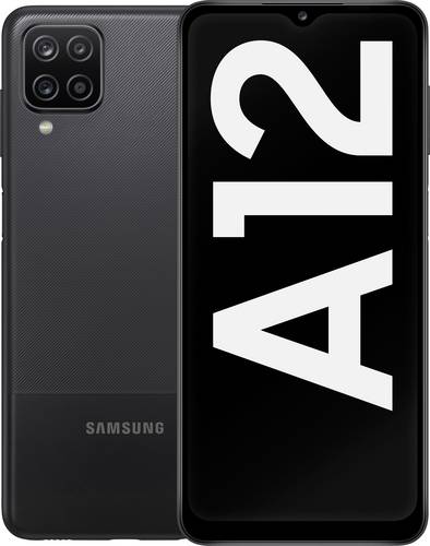Samsung Galaxy A12 Dual-SIM Smartphone 64GB 6.5 Zoll (16.5 cm) Dual-SIM Android™ 10 Schwarz