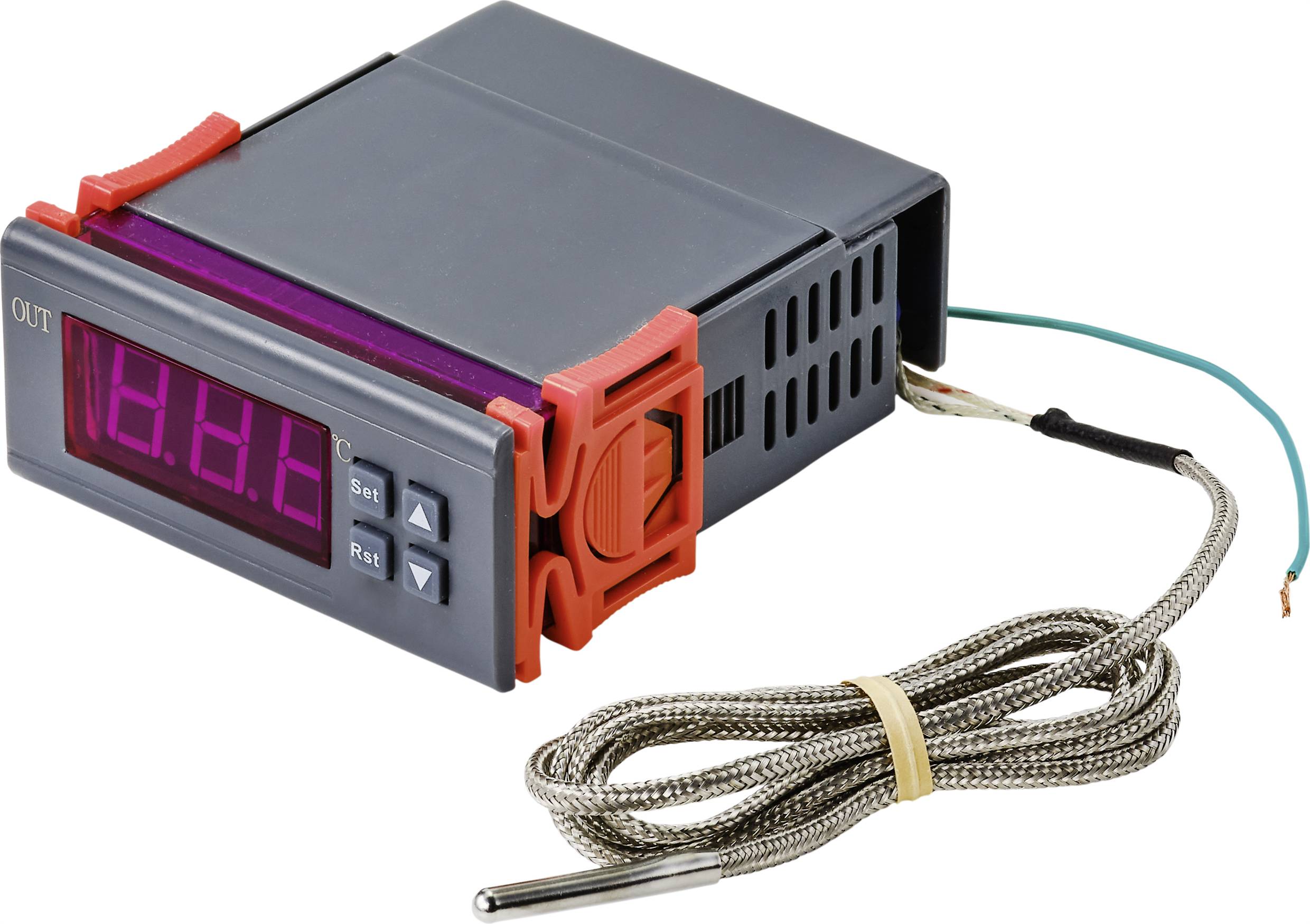 TRU COMPONENTS Temperaturregler -30 bis 999°C Relais 10A (L x B x H) 77 x 87 x 35mm