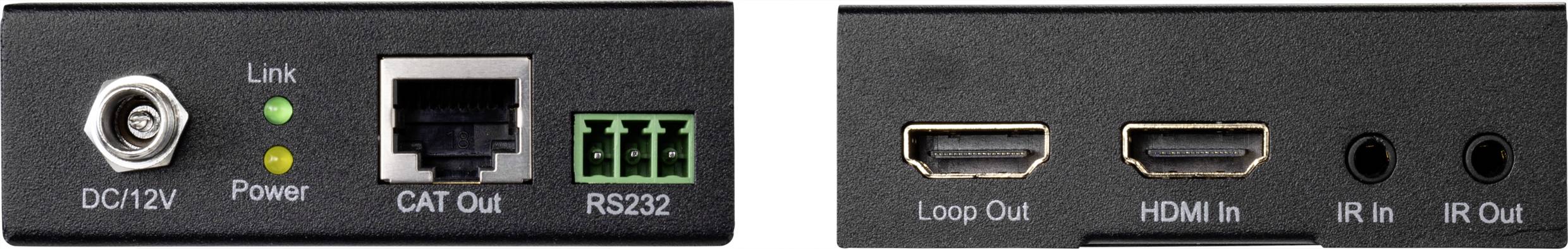 SpeaKa Professional SP-HDE-300 HDMI® Extender (Verlängerung) über Netzwerkkabel RJ45 60 m