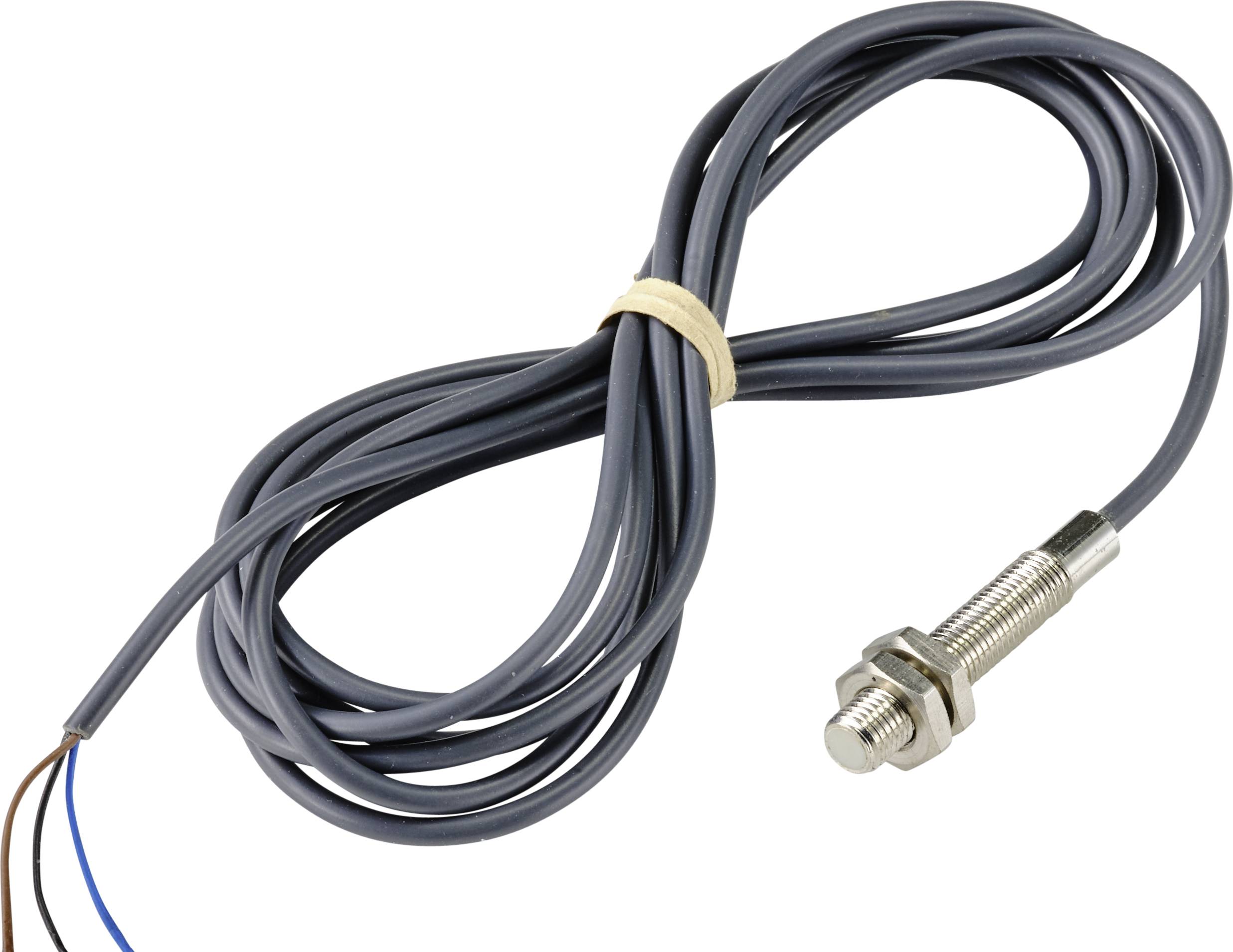 TRU COMPONENTS Induktiver Näherungsschalter M5 bündig PNP TC-9393052