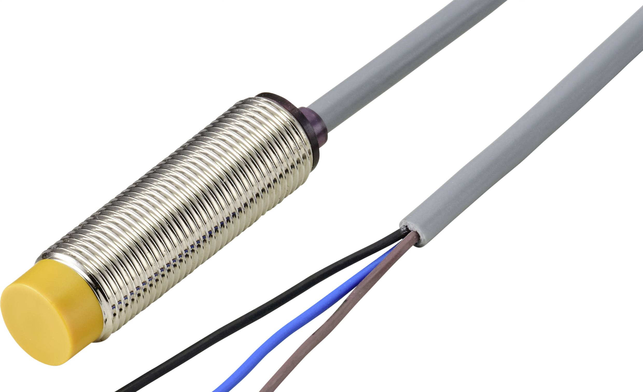 TRU COMPONENTS Induktiver Näherungsschalter M12 nicht bündig PNP TC-9393060