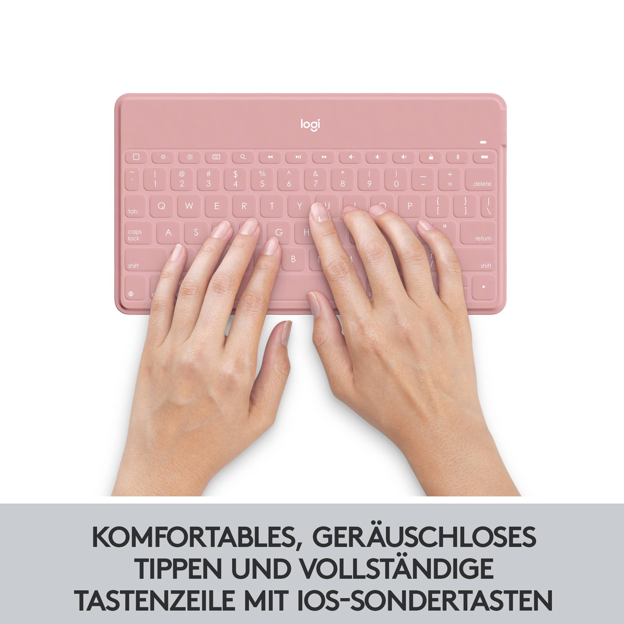 Logitech Keys-To-Go Tablet-Tastatur Passend für Marke (Tablet): Apple iPad, iPhone, Apple TV Apple iOS®