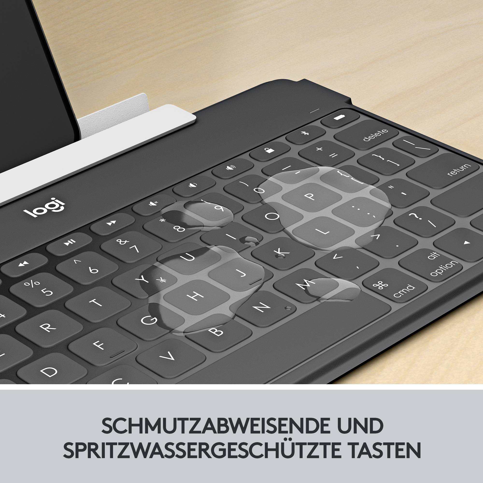 Logitech Keys-To-Go Tablet-Tastatur Passend für Marke (Tablet): Apple iPad, iPhone, Apple TV Apple iOS®