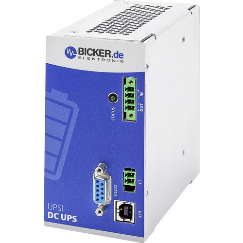 Bicker Elektronik UPSI-2406DP1 Onduleur (ASI) industriel - Installation (rail DIN)